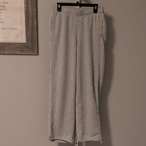 Women's Gray Wide Leg Pants